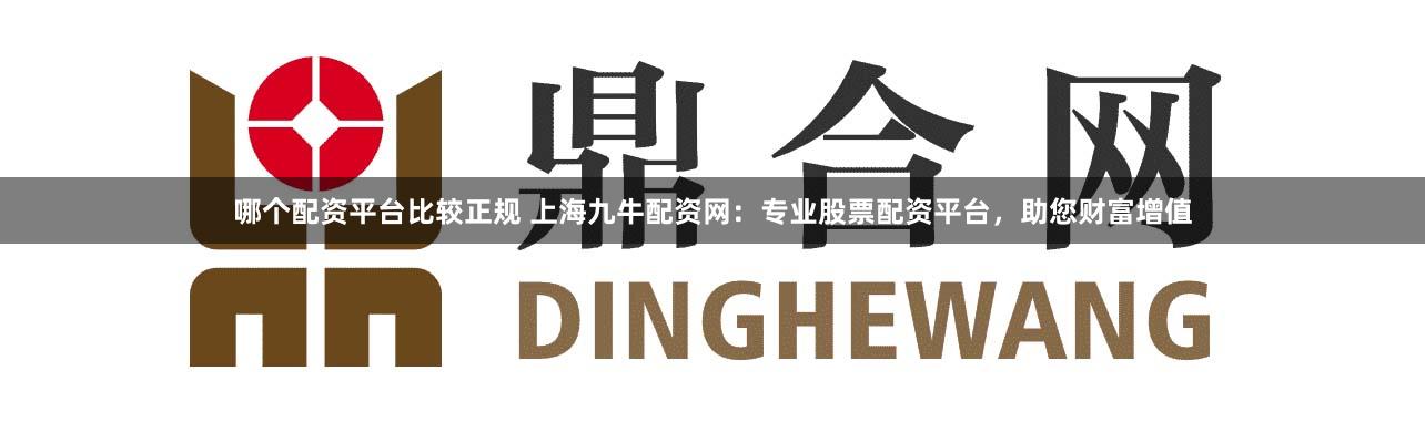 哪个配资平台比较正规 上海九牛配资网：专业股票配资平台，助您财富增值